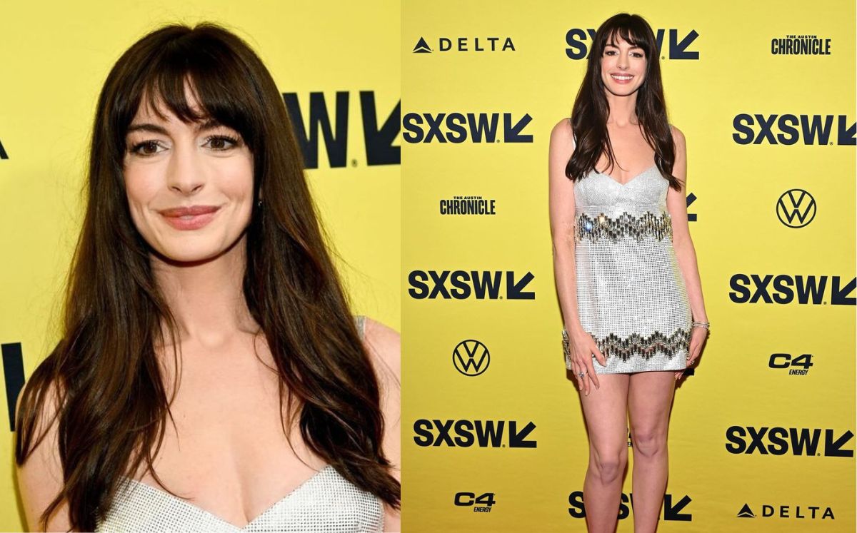 El look de Anne Hathaway para el festival SXSW (Foto: Freepik)