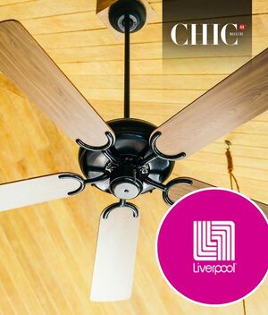 Liverpool: Oferta de hasta el 70% en ventilador de techo (Foto: Freepik)