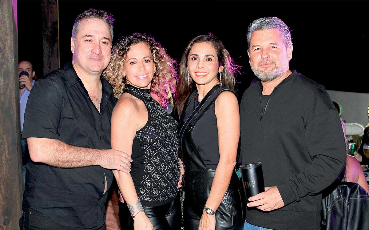 EDUARDO LACAVEX, MARILÚ CEJA, VERO SALAZAR Y CARLOS CASTAÑEDA degustaron de un menú mexicano