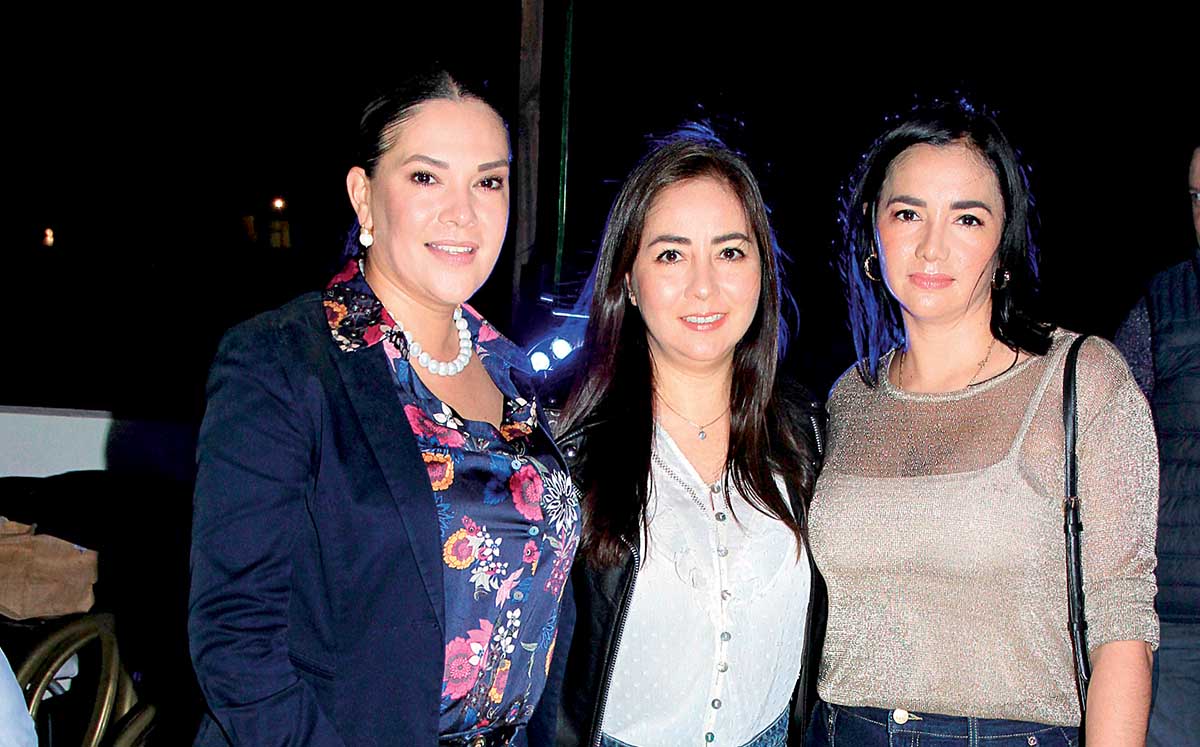 PAMELA CUETARA, PRISCILA DE SANDOVAL Y PRISCILA DE NUÑEZ felices en la fiesta de Marilú Ceja y Eduardo Lacavex