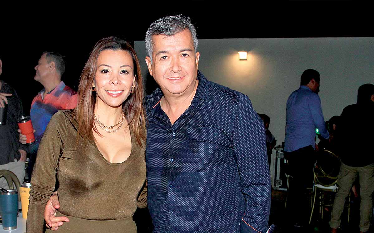 GABY RODRÍGUEZ y JAVIER MARTÍNEZ degustaron de un menú mexicano