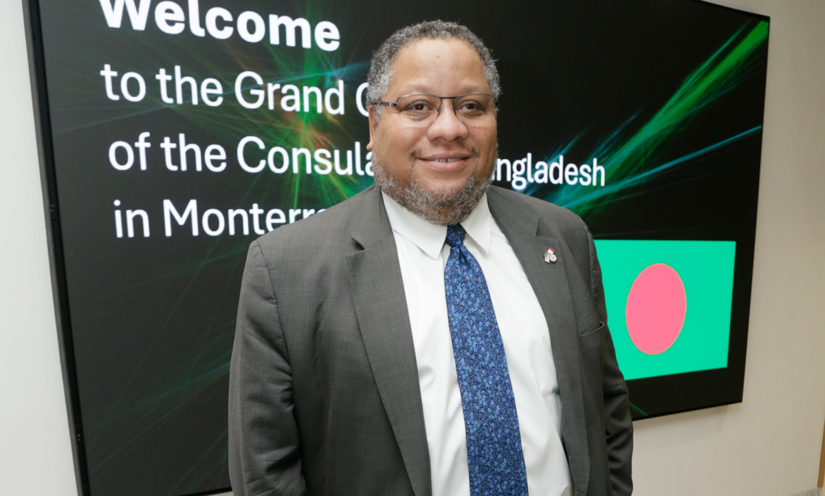 Roger C. Rigaud, Cónsul General de Estados Unidos en Monterrey / Foto: Omar Valdez