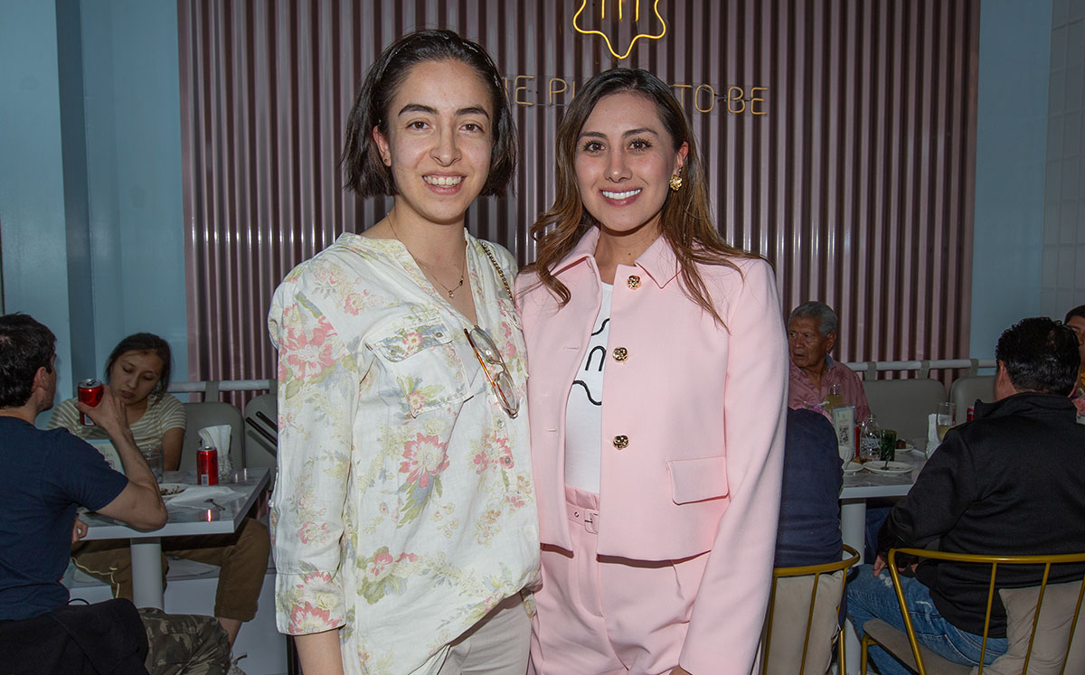 Alejandra Saucedo y Alice Baltasar