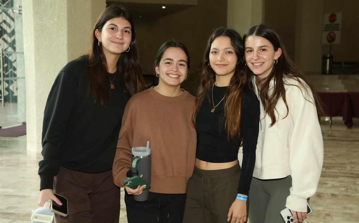 Alexa Gutiérrez, Isabel Marroquín, Mariana Conor y Alexa Unger / Foto: Omar Valdez