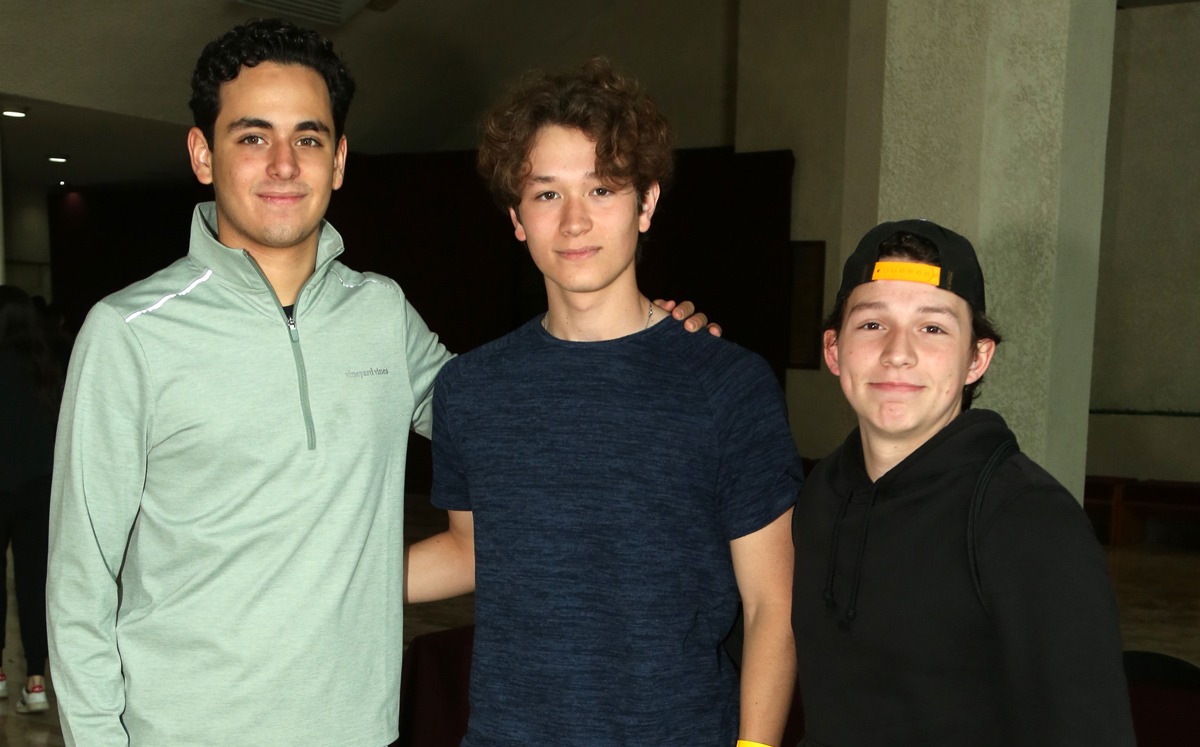 Bernardo Garza, José Pablo Ancira y Alejandro Guzmán / Foto: Omar Valdez