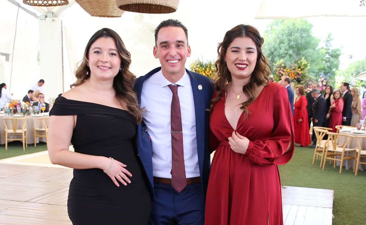 Claudia, Alejandro y Nicole