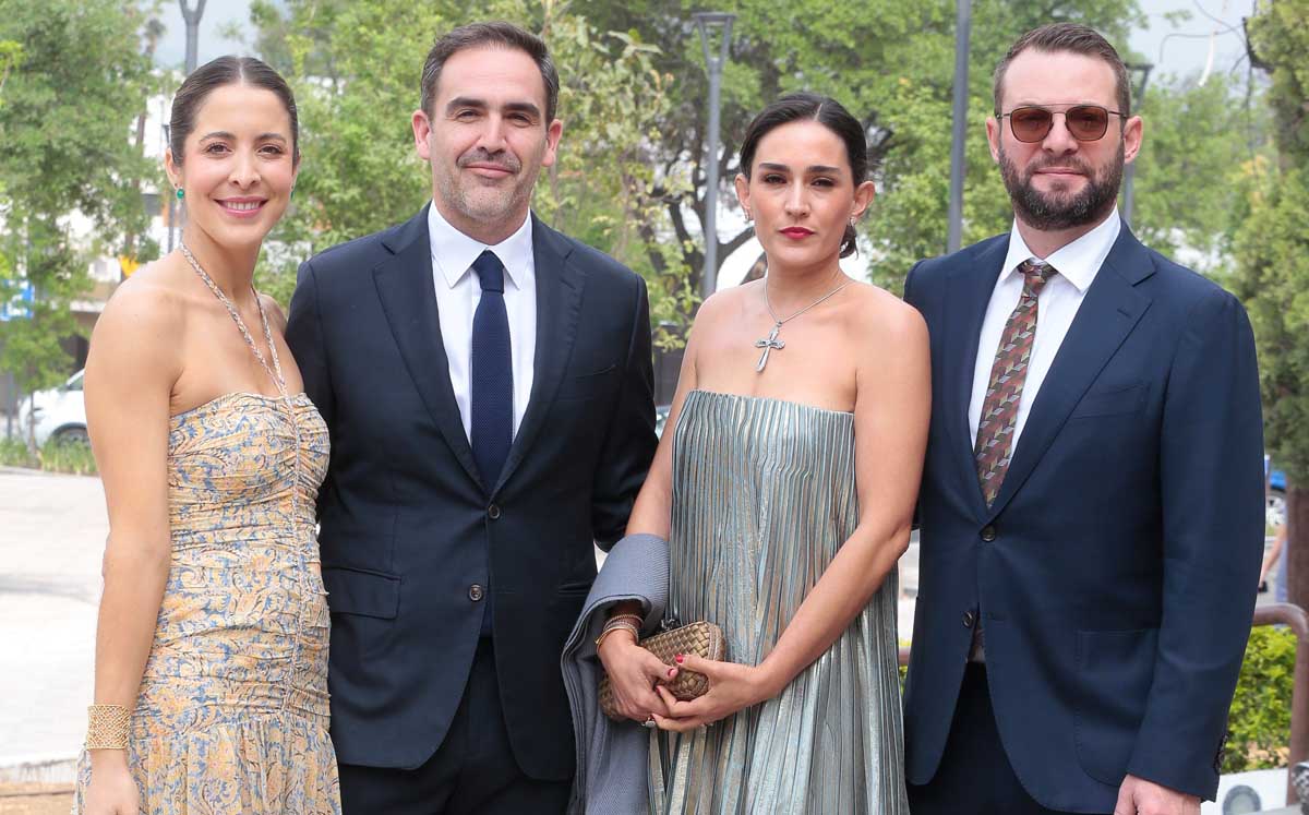 Eugenia Ruival, Gustavo Castro, Lucía Zaragoza y Delfín Ruival