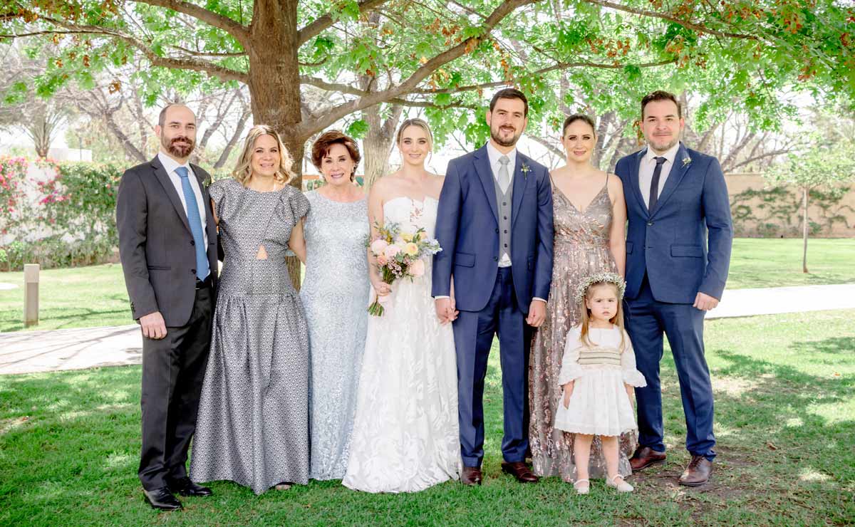 Familia de la novia