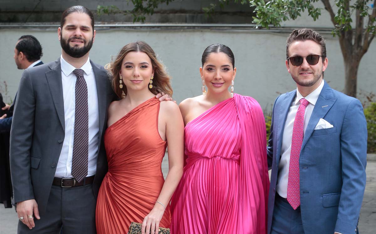 Farid Dieck, Jéssica Fernández, Bárbara Valdez y Mauricio Pérez Vargas