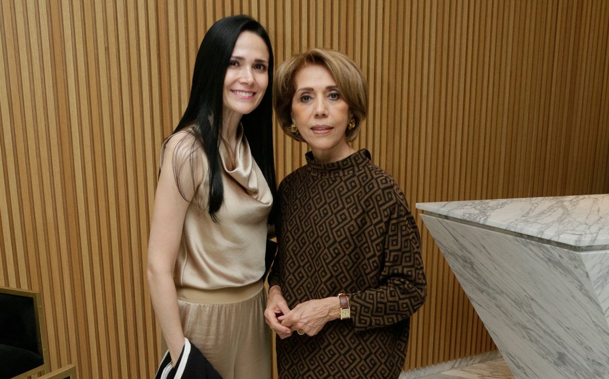 Kathia De León y Liliana Villarreal de Montemayor / Foto: Omar Valdez