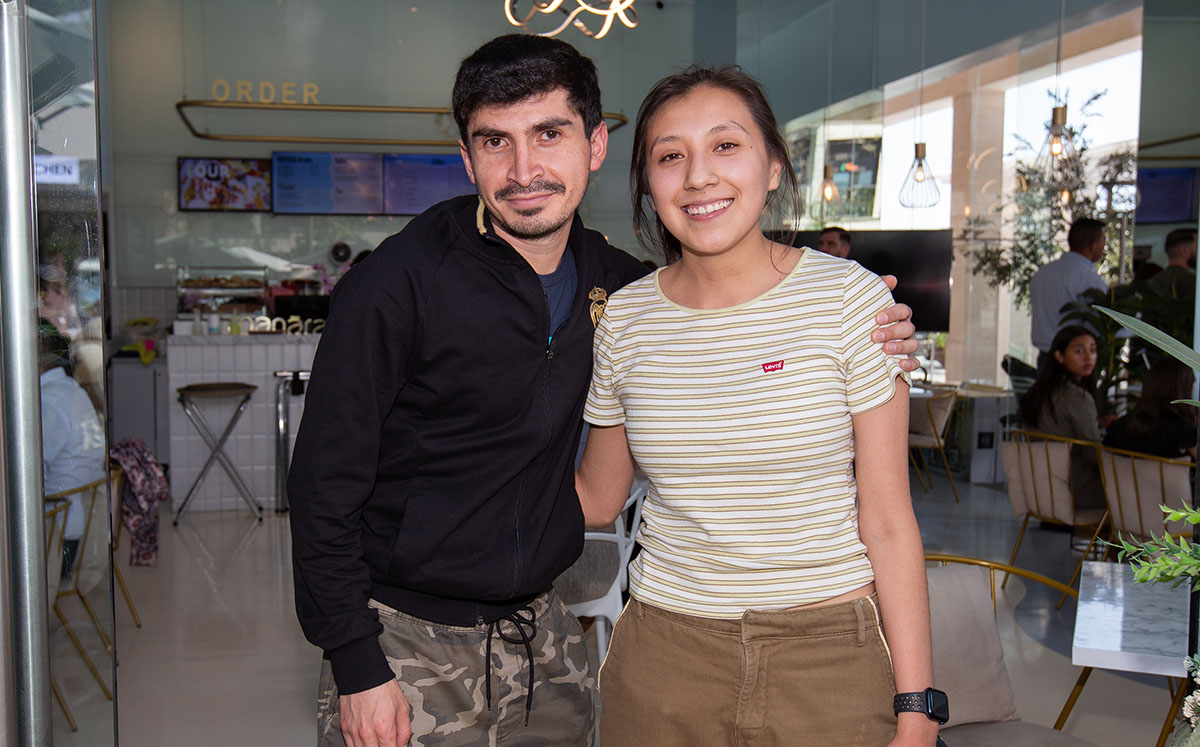 Luis Arango y Valeria Hernández