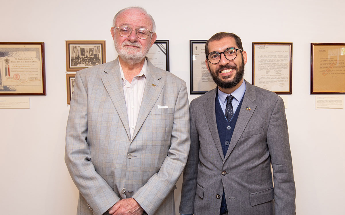 Luis Deverdun y Joseph Atalla