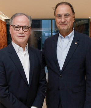 Luis Iturralde y Jorge García Segovia / Foto: Omar Valdez