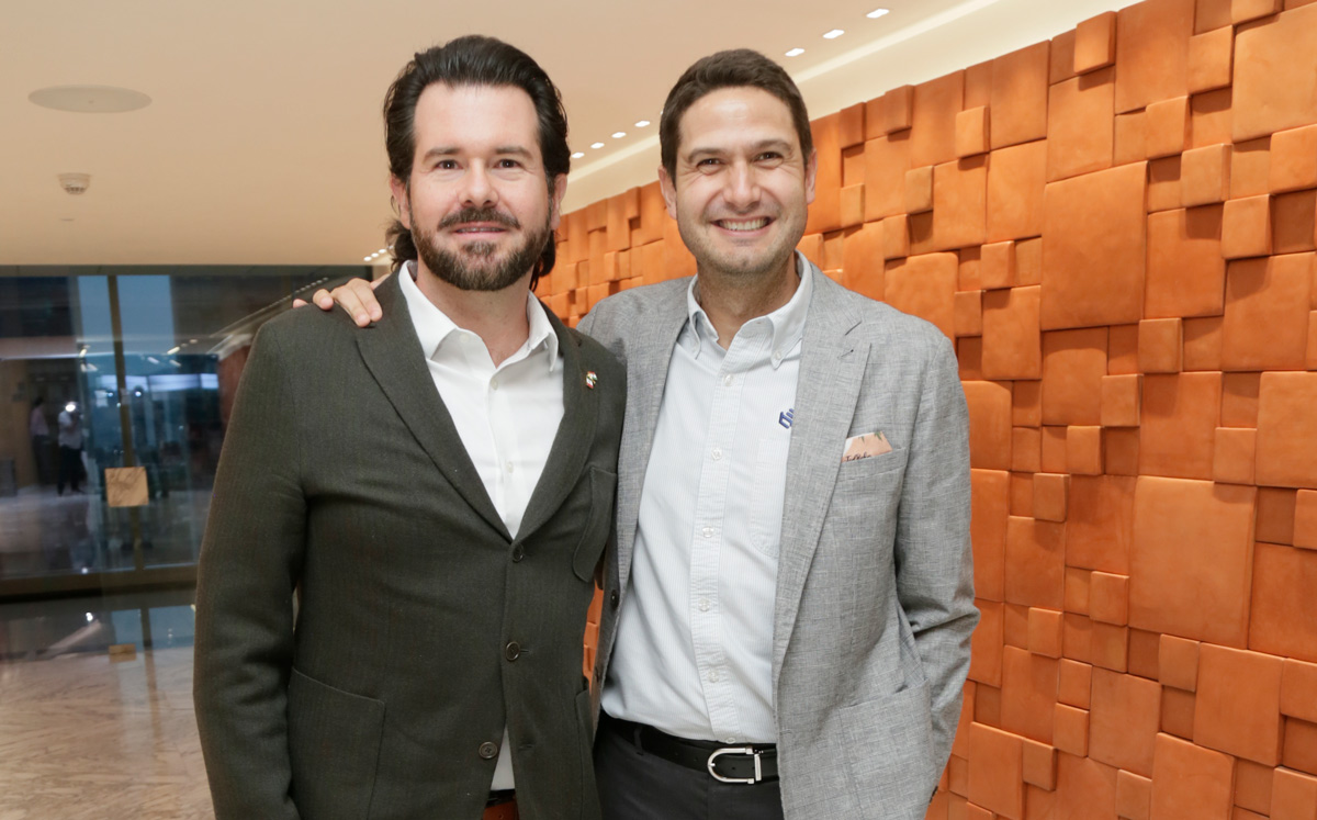 Mario Laborín y David Noel Ramírez / Foto: Omar Valdez