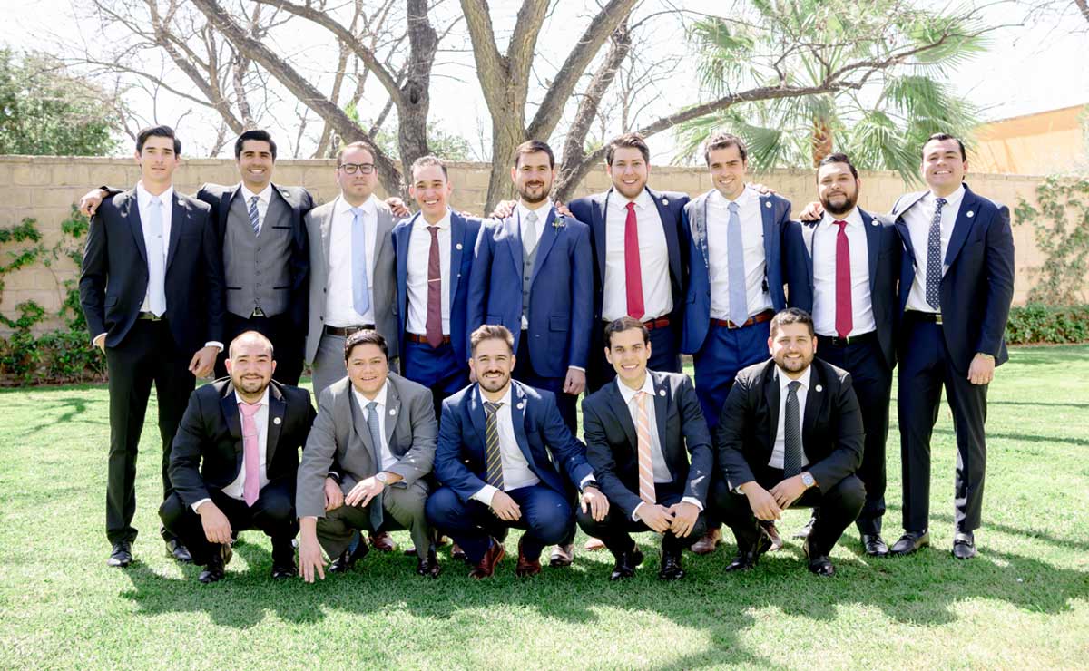 Mejores amigos del novio