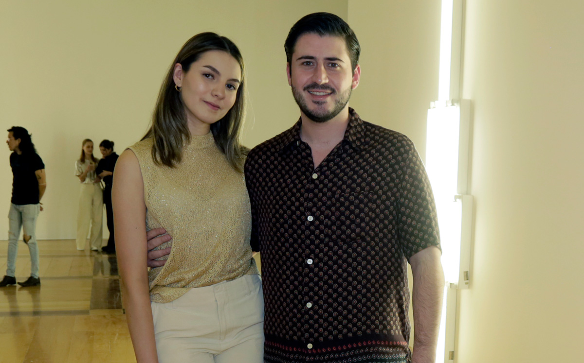 Natalia Márquez y Adrián De la Garza / Foto: Omar Valdez
