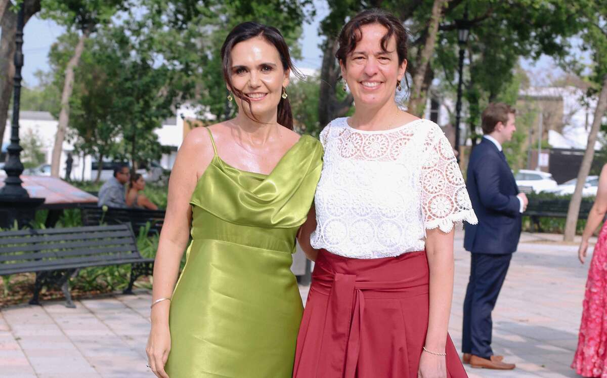 Olga Canales y Mayita García
