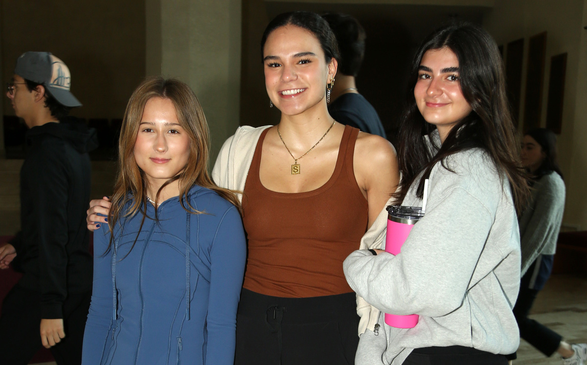 Paloma Garza, Samantha Cantú y Valentina Farías / Foto: Omar Valdez