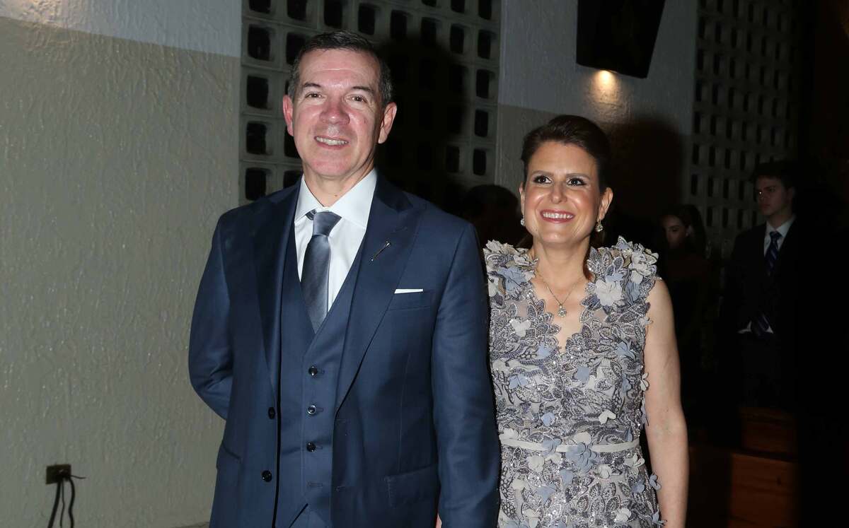 Papás del novio. Enrique Mouret y Selina Fernández