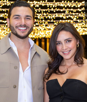 Rafael Oropeza y Gaby Díaz Infante