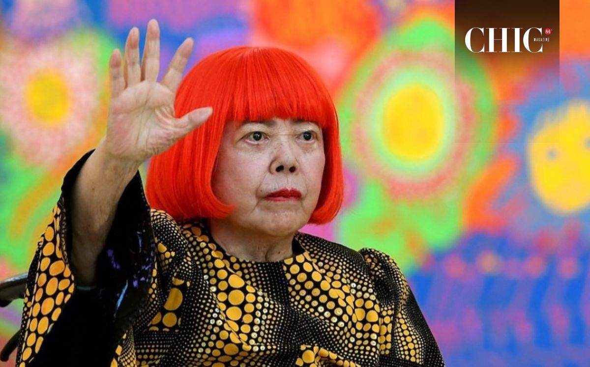 Yayoi Kusama se encerró en un psiquiátrico por más de 40 años  (Instagram)