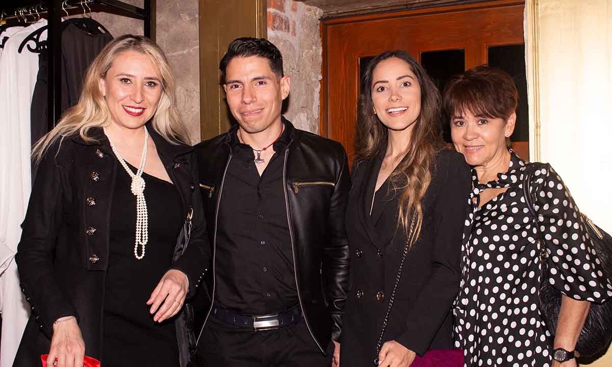Bere Liz Cañera, Samuel Marcelo, Mariana Vázquez y Guadalupe Solorzano