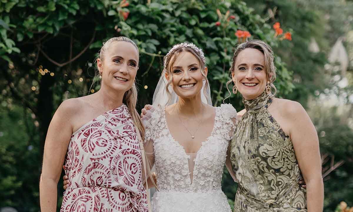 Maricarmen Fernández, Nicole Fernández y Gabriela Fernández