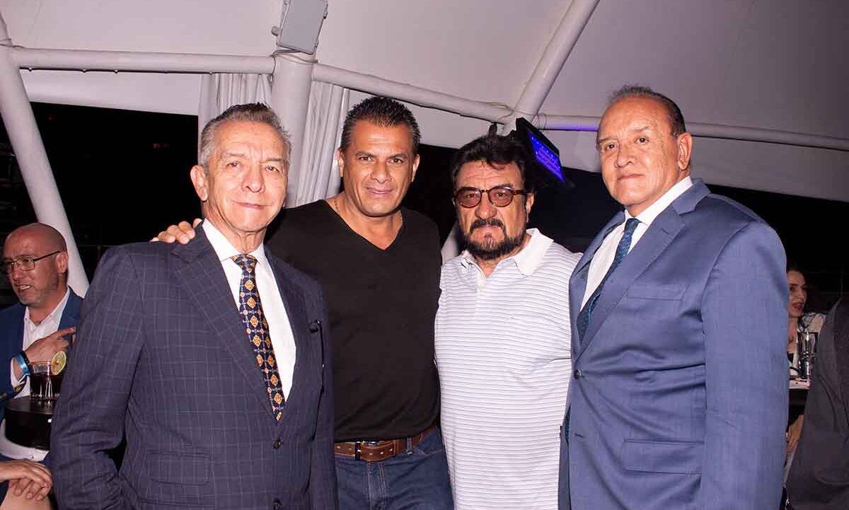 Gerardo Islas, Jesús Gómez, Jorge Basta y Víctor Hugo