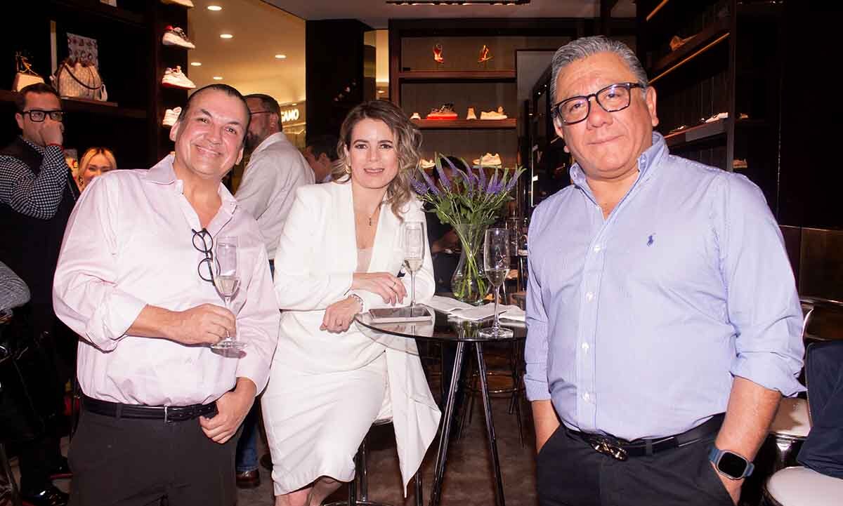 Pepe Funes, Fernanda Padilla y Elías López