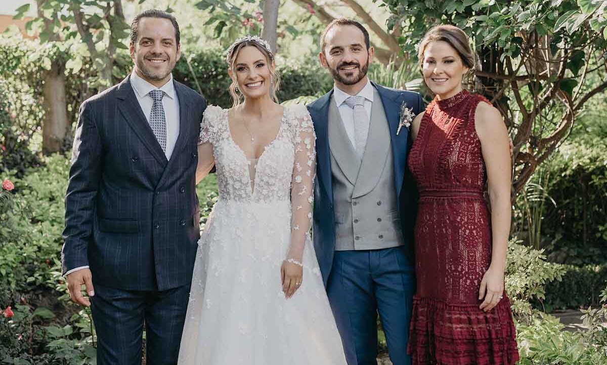Eduardo Henaine, Nicole Fernández, Arturo Henaine y Rosina G