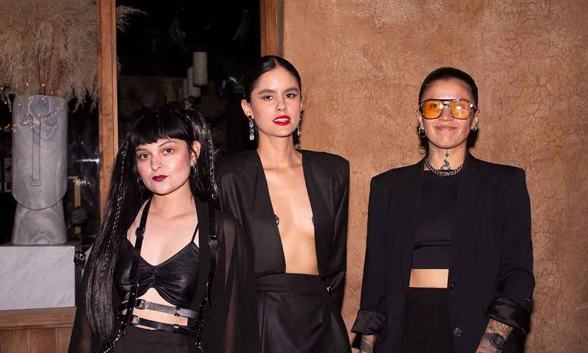 Luisa Amaro, Victoria Cue y Paulina Oliver