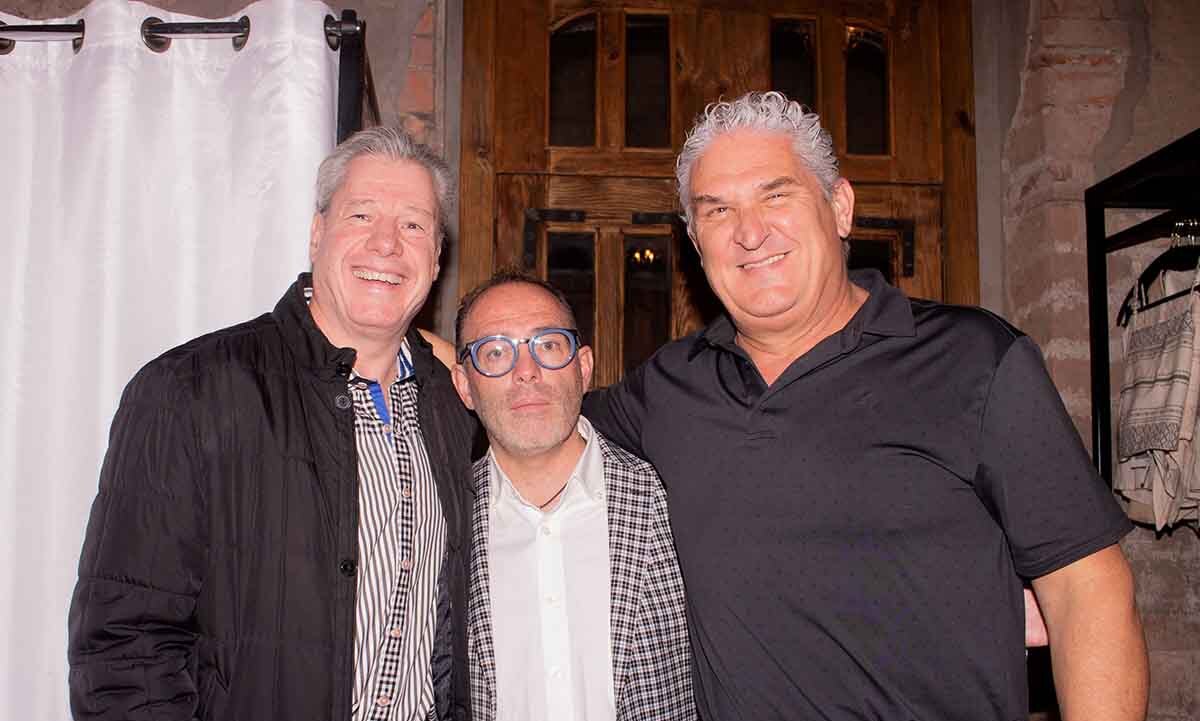 Avelino Migueles, Javier rodríguez y Juan Carlos Rodríguez