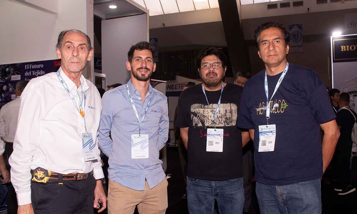 Roberto Bocchio, Mattep Bochio, Héctor Resendiz y Cesar Alvarado