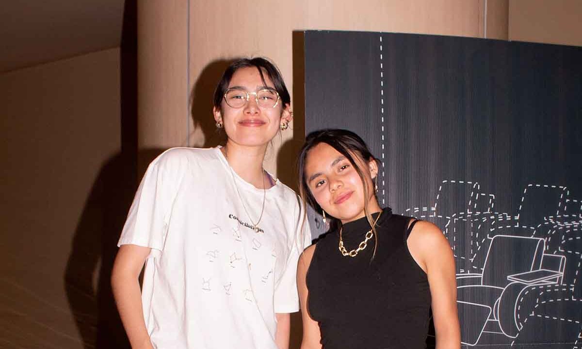 Isabella Careiro y Wendy Herrera