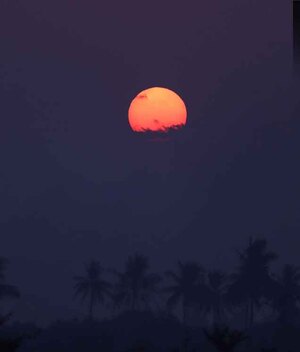 La Luna Naranja es uno de los fenómenos más especiales. (Fotos: Pranavsinh Suratia)