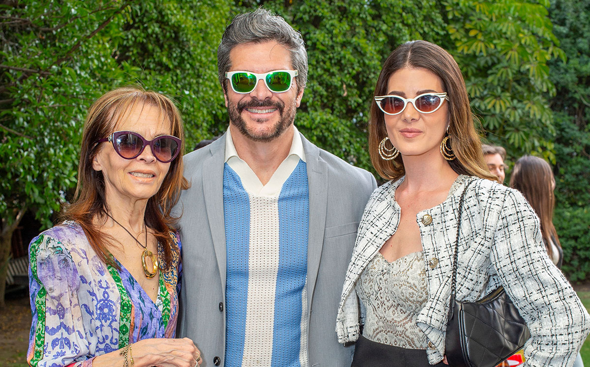 Helena Lozoya, Marcelo Córdoba y Miriam Azkenazi