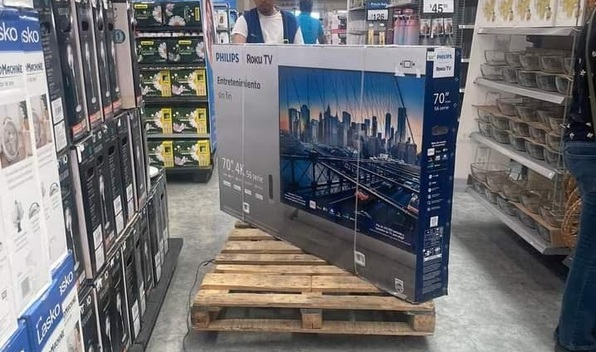 Walmart remata pantalla de 70 pulgadas a menos de $5 MIL pesos (Foto: Promodescuentos)