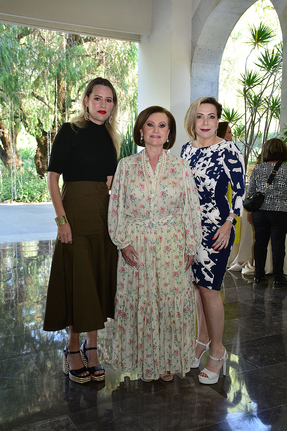 Gloria Michel, Leticia Becerra y Elva Monraz
