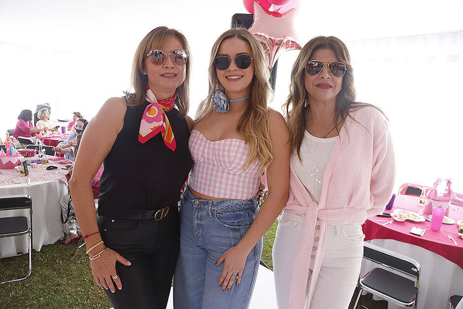 Olimpia Lomelí, Cristina González y Elena Bueno