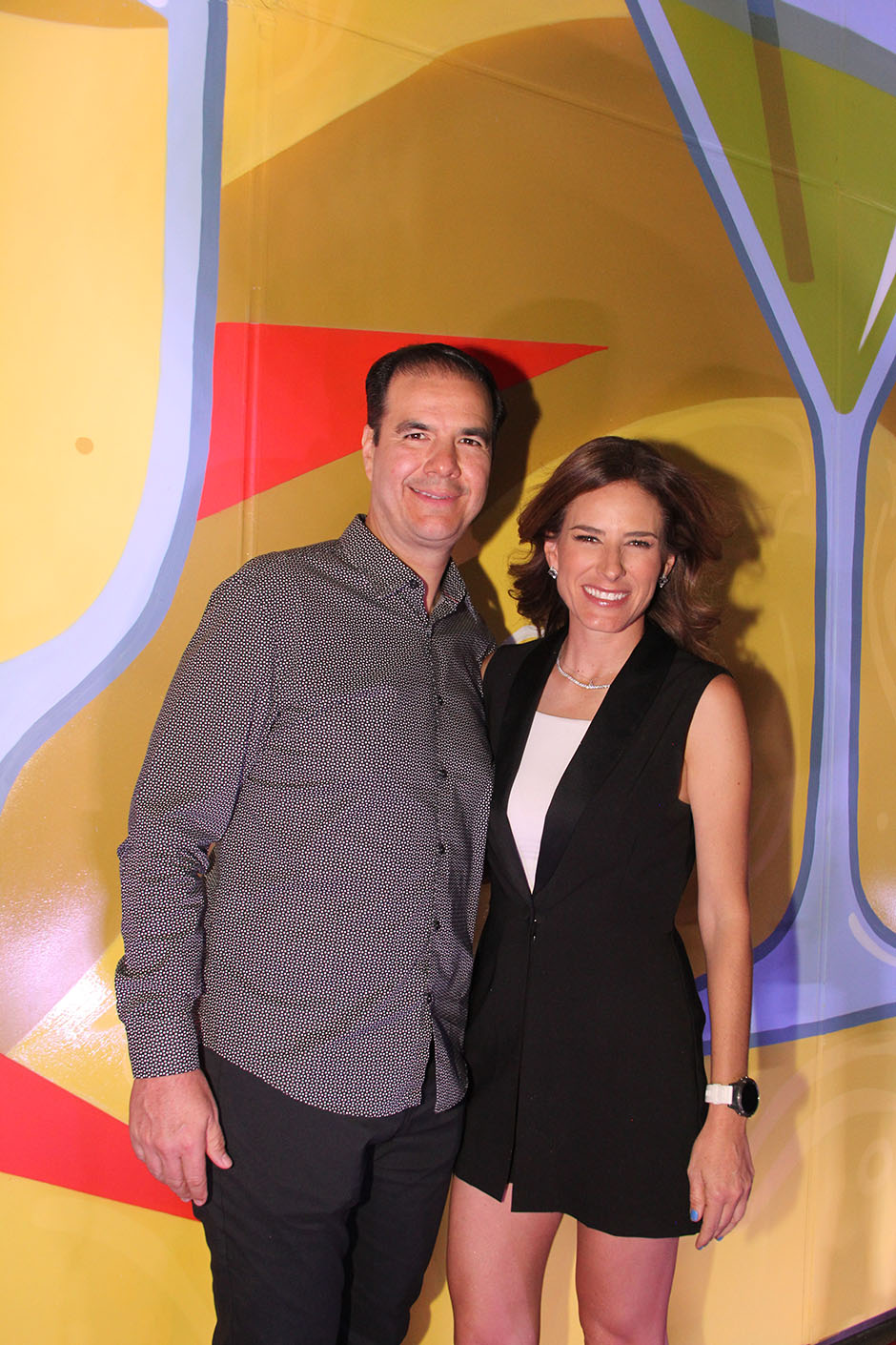 Raúl González y Alina Bracamontes