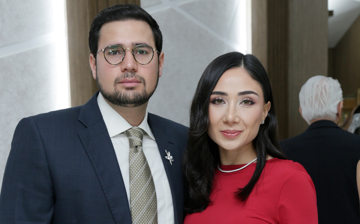 Adrián Garza y Lorena Martín / Foto: Omar Valdez