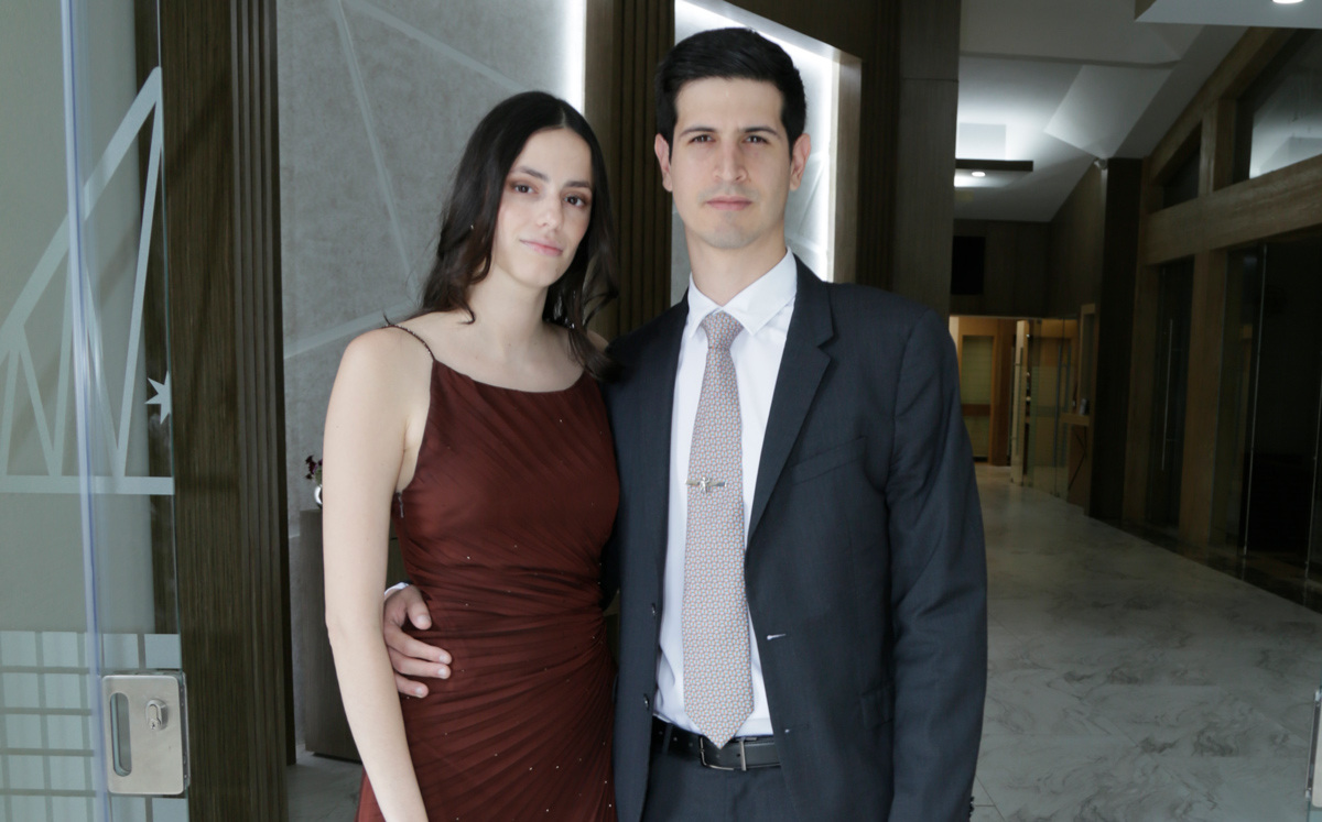 Anabella Treviño e Isaac Garza / Foto: Omar Valdez
