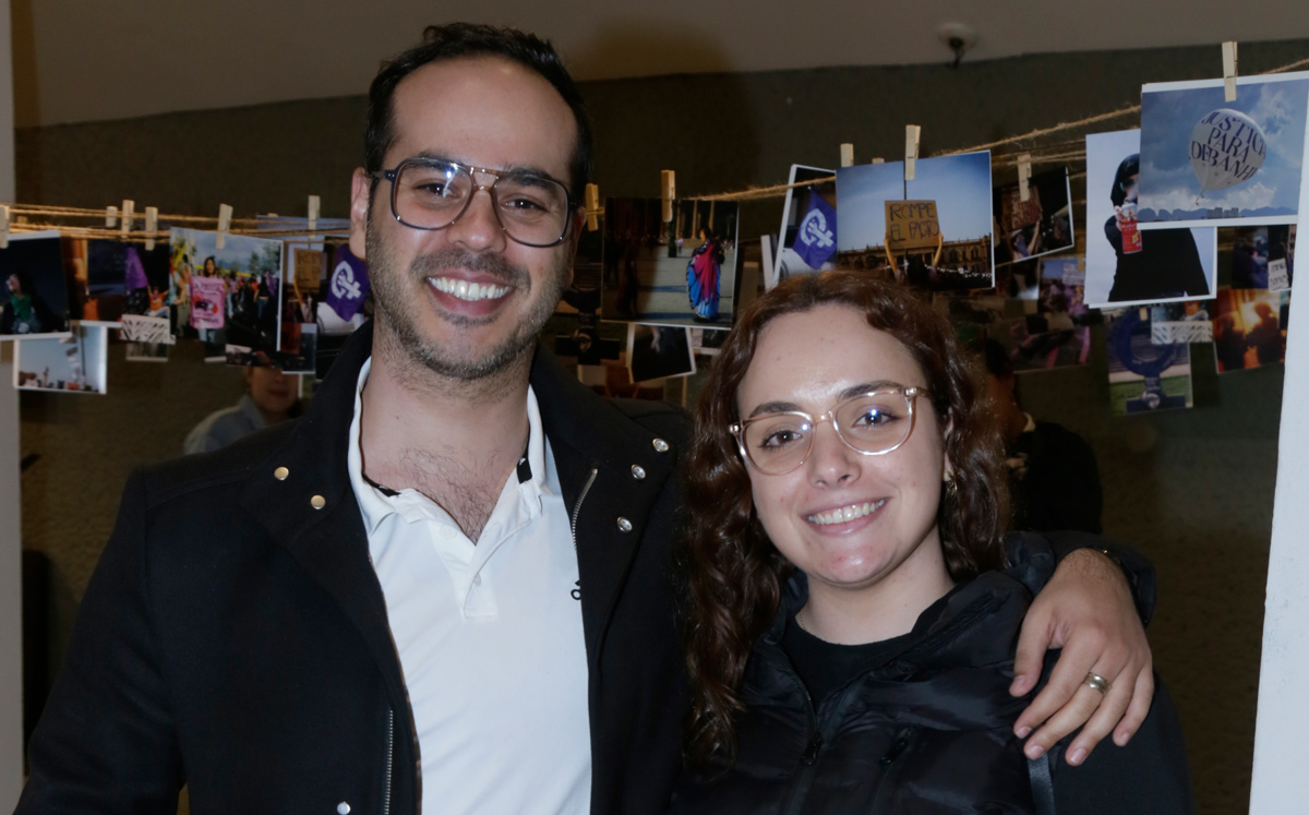 Antoine Cazaubón y Joanne Dorantes / Foto: Omar Valdez