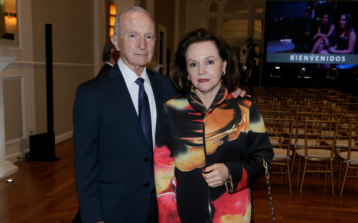 Eduardo Elizondo y Blanca Jiménez de Elizondo / Foto: Oma Valdez