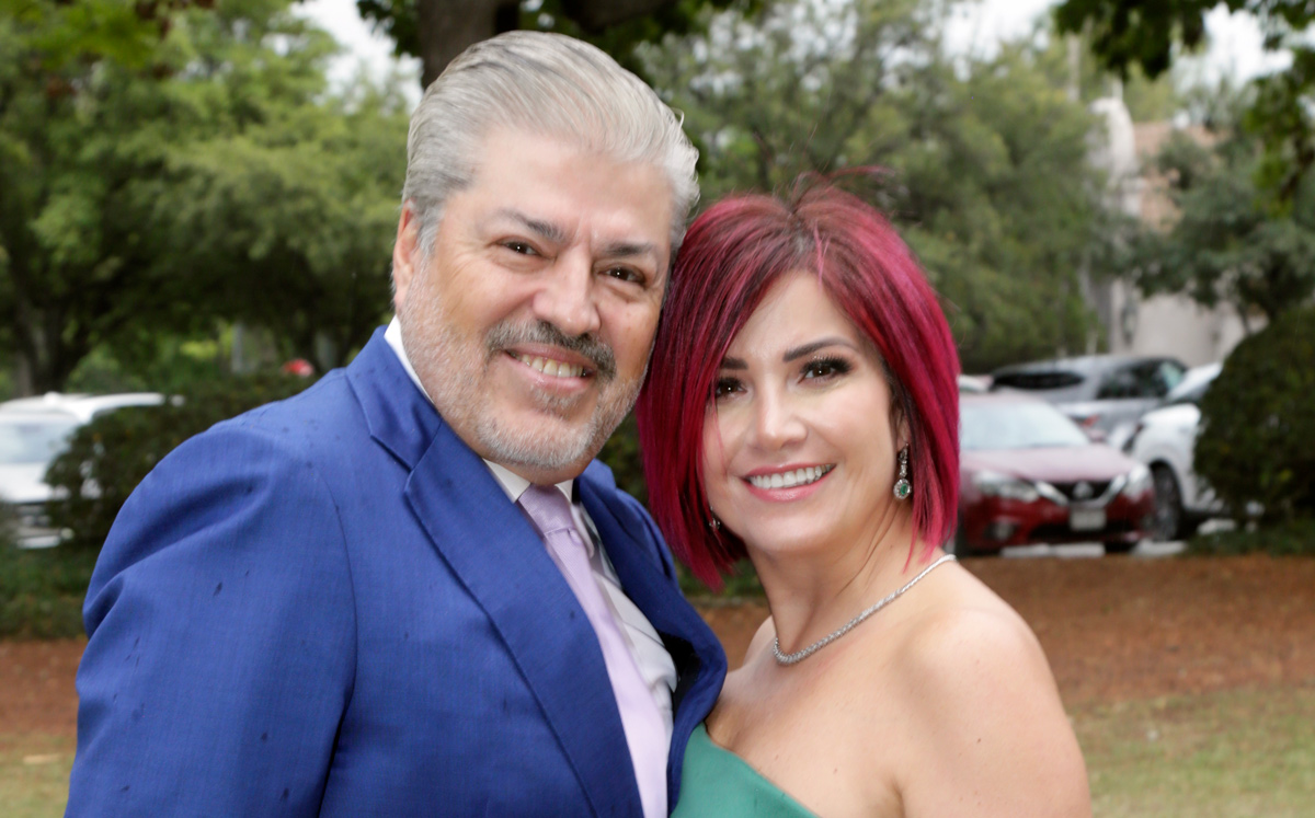 Ekard Juárez y Lizzet Marcos de Juárez / Foto: Omar Valdez