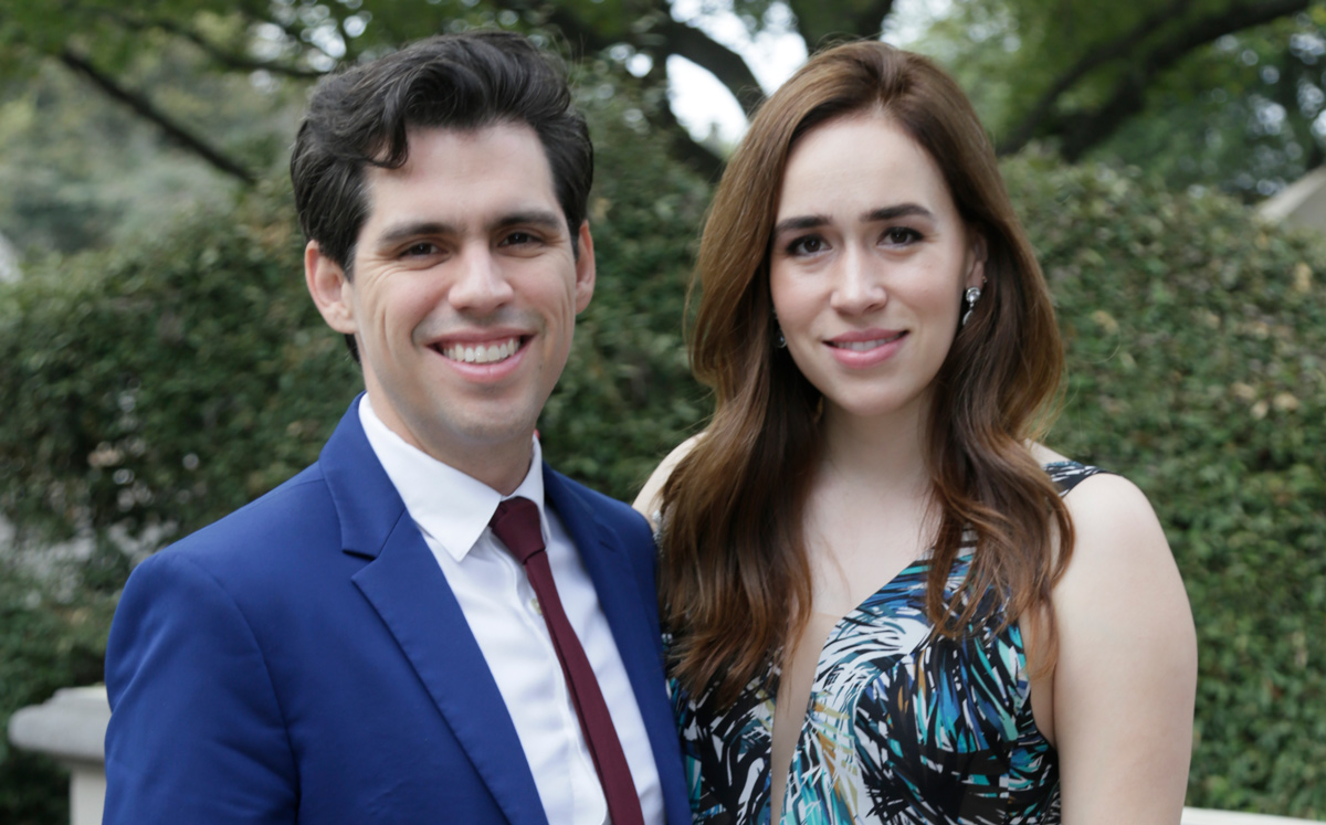 Gerardo Acuña y Gaby García-Corral / Foto: Omar Valdez