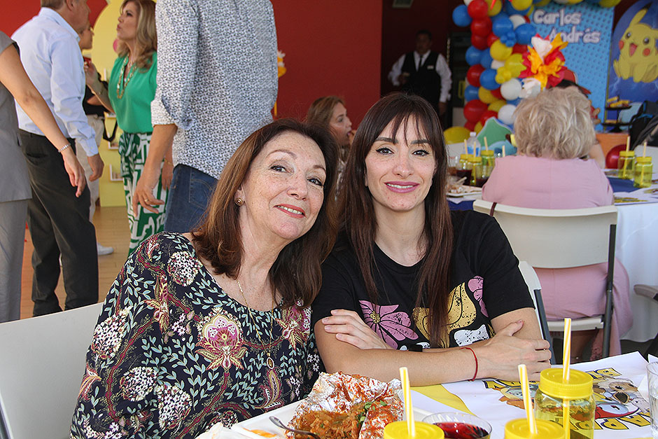 Macamen Melis y Marìa Josè Romero.