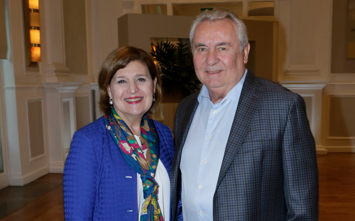 Mary Garza de Margáin y Miguel Margáin / Foto: Oma Valdez