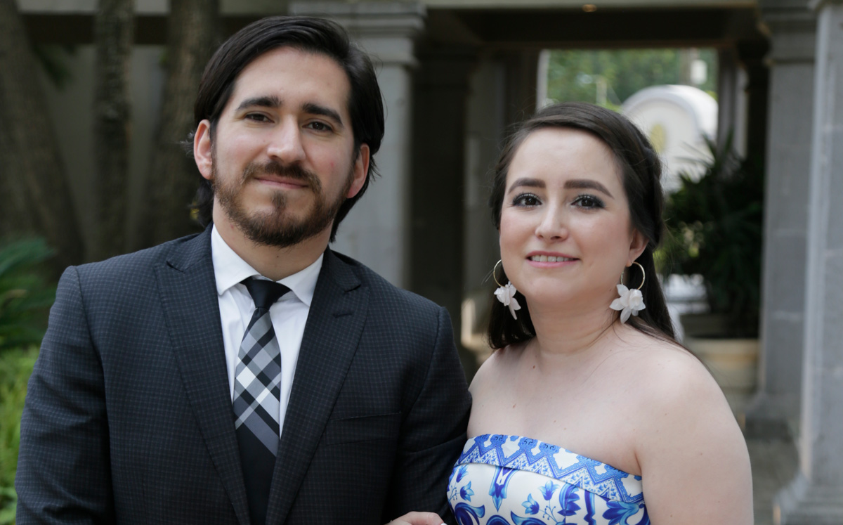 Mauricio Acuña y Andrea Paéz / Foto: Omar Valdez