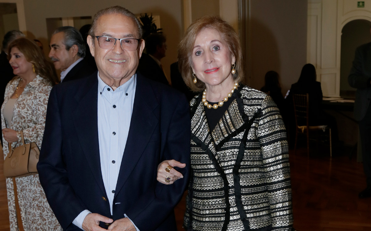 Roberto Lankenau y María Del Rosario Elizondo de Lankenau / Foto: Oma Valdez